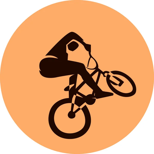 Vector ciclista — Vector de stock