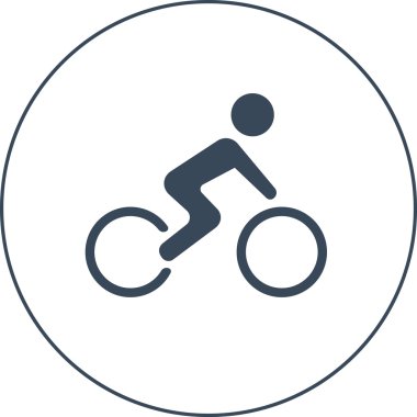 Bisiklet yarışçısı simgesi