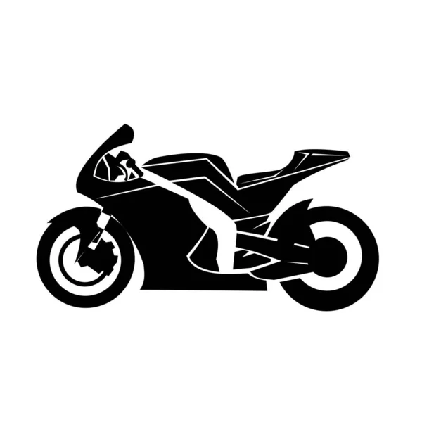 Fast extreme sport bike vector eps10 illustration icon — Stock Vector