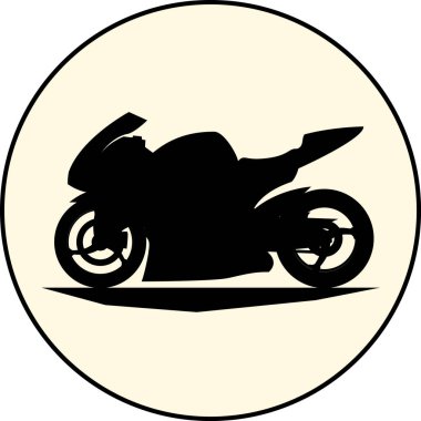 Hızlı ekstrem bisiklet vektörü eps10 illüstrasyon simgesi