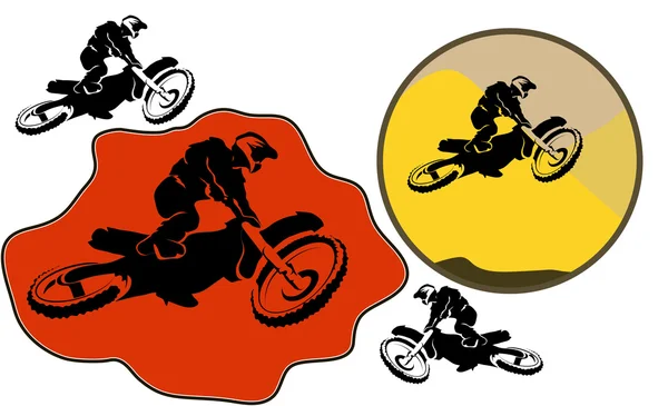 Juego de motos — Archivo Imágenes Vectoriales