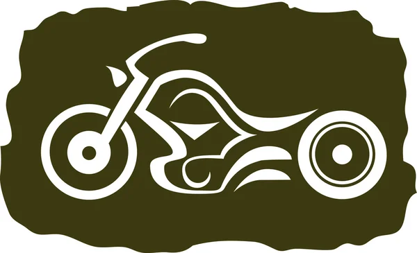 Anpassade motorcykel — Stock vektor