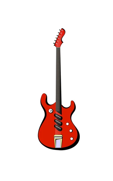 Elektrisk gitarr — Stock vektor