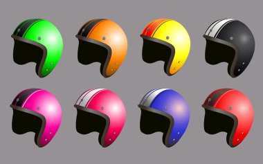 Vintage kask vektör