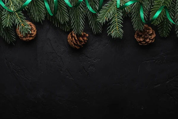 크리스마스 전나무 솔방울 — 스톡 사진