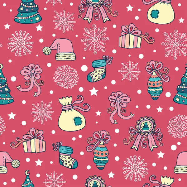 Christmas pattern — Stock Vector