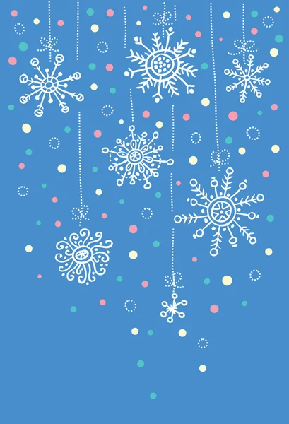 Tarjeta de Navidad — Vector de stock