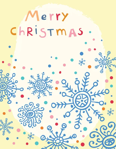 Christmas card — Stock Vector