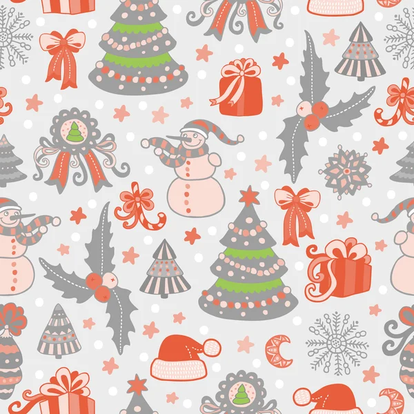 Christmas pattern — Stock Vector