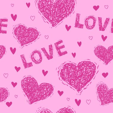 Sevgililer günü desen