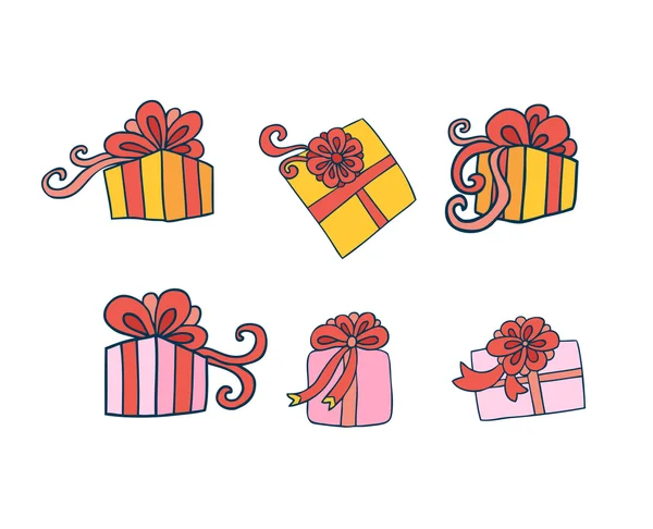 Gifts set — Stock Vector