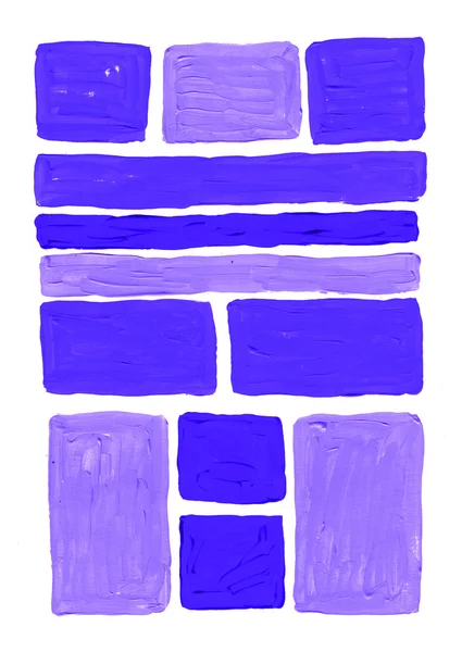 Pinceladas violetas — Fotografia de Stock