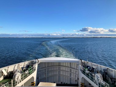 Harika bir yaz gününde feribot gezisi..