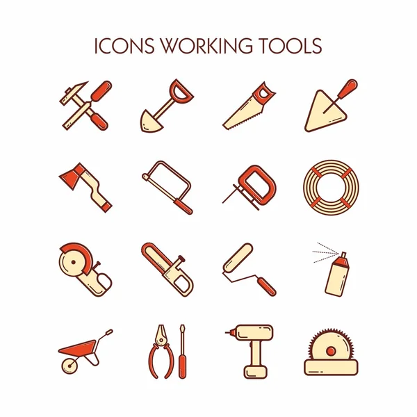 Araçlar çalışma simgeler