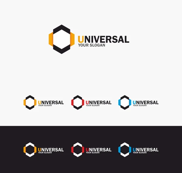 Elementos abstractos para logotipo — Vector de stock