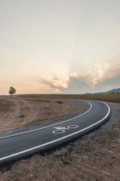 Pista ciclabile, Piste ciclabili — Foto Stock