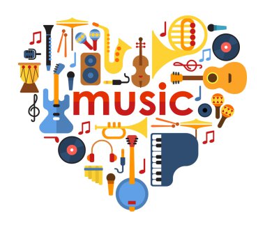 Müzik kalp sevmek