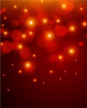 Işıklı kırmızı arkaplan