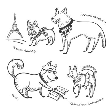 doğurmak-in köpek seti