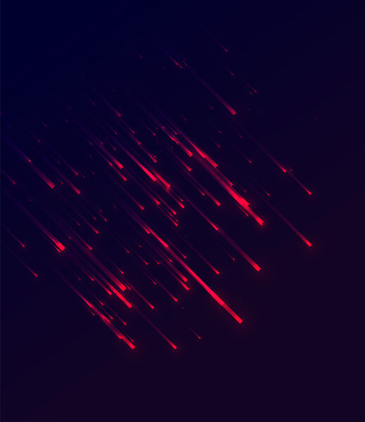 Красные лучи света
