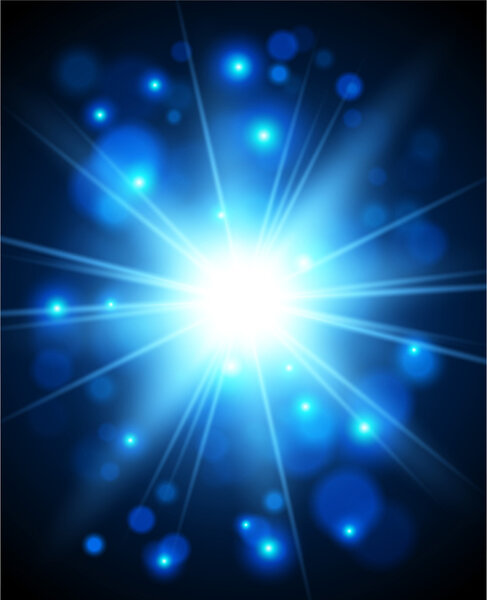 Абстрактный фон пространства
