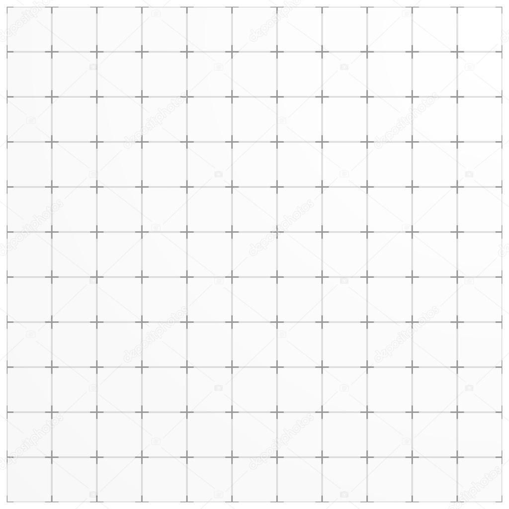 White square grid backdrop