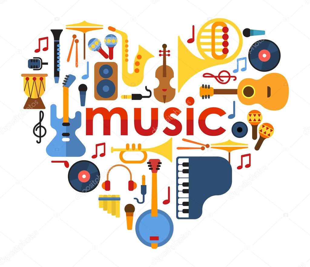 Love Music Heart Vector Image By C Skillup11 Vector Stock