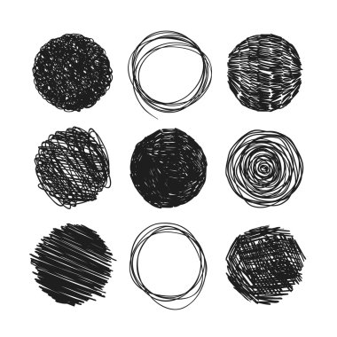 Kara el boğulmak daireler