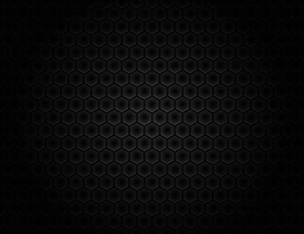 Fond de grille hexagonale réaliste — Image vectorielle