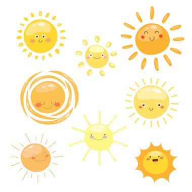 vektör güneşler kümesi