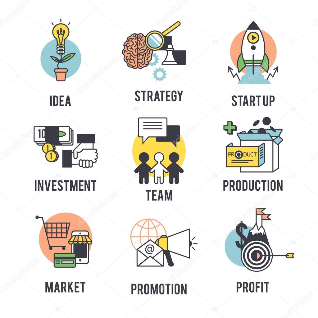 Set the startup logo. Separate on a white background.