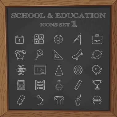 okula dönüş doodles