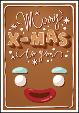 Noel poster gingerbread