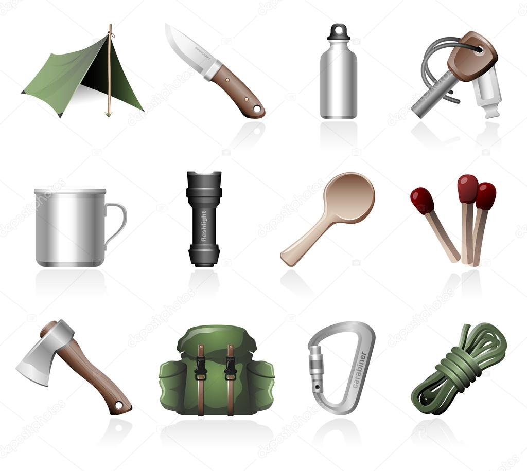 Bushcraft Icons