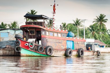 Mekong Nehri, yüzen tekne