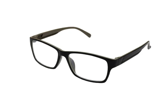 Black Eye Brýle Izolované Bílém Pozadí — Stock fotografie