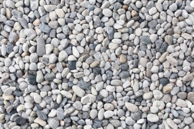 Beyaz ve Gri taş arka plan, Çakıl Taşı