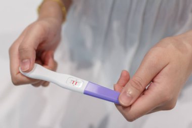 Hamilelik testinin sonucu pozitif çıktı..