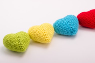 iş parçacıklarından tığ işi kalp