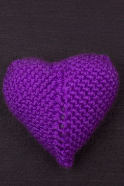 iş parçacıklarından tığ işi kalp