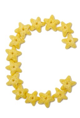 yemek Kahvaltı gevreği alfabe yıldız