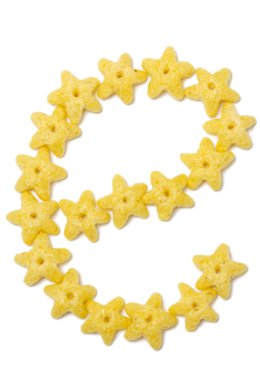 yemek Kahvaltı gevreği alfabe yıldız