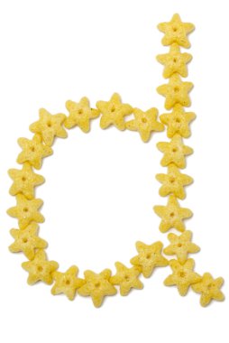 yemek Kahvaltı gevreği alfabe yıldız