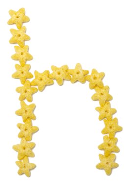 yemek Kahvaltı gevreği alfabe yıldız