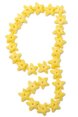 yemek Kahvaltı gevreği alfabe yıldız