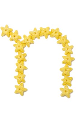 yemek Kahvaltı gevreği alfabe yıldız