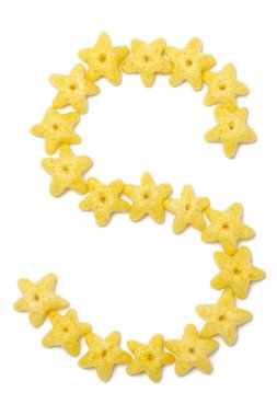 yemek Kahvaltı gevreği alfabe yıldız