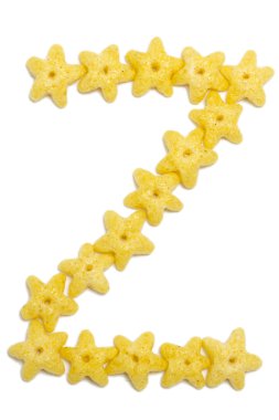 yemek Kahvaltı gevreği alfabe yıldız