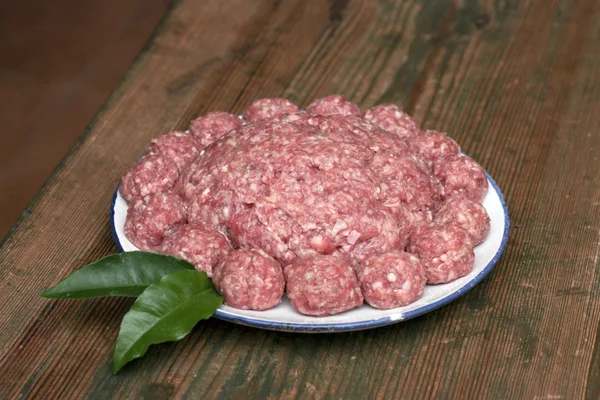 Boulettes de pâte hachée — Photo