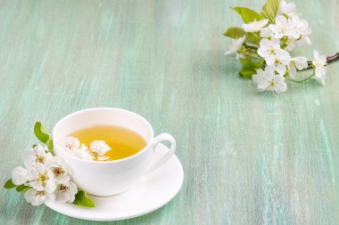 Tarih Kupası, uçan daire beyaz, elma çiçeği, kiraz çiçeği, nane, beyaz